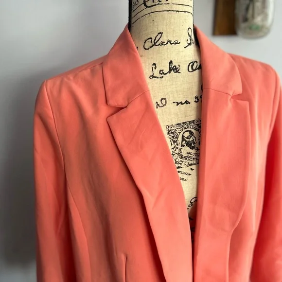 Eloquii Coral Blazer - Picture 3 of 16